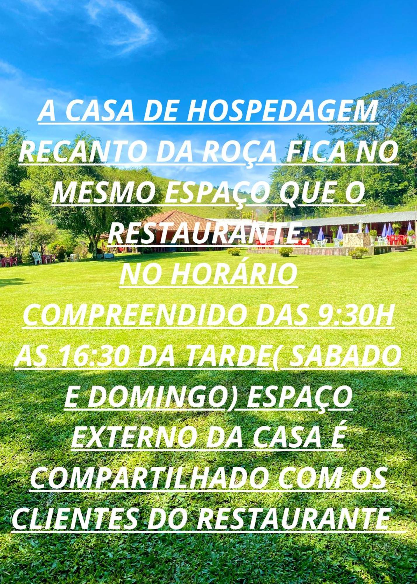 Recanto Da Roca Conservatória Eksteriør bilde